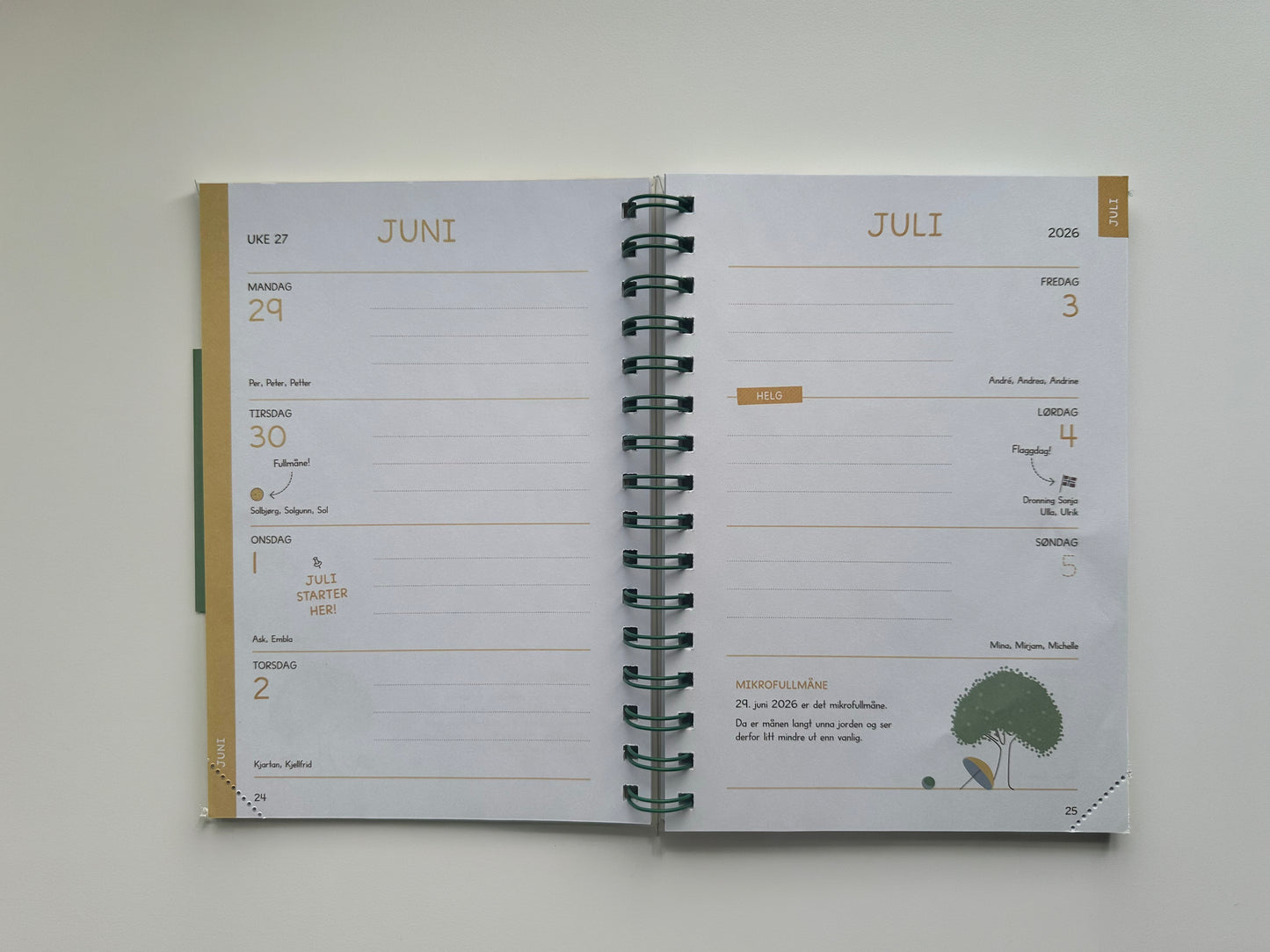 Kalenderboken for barn